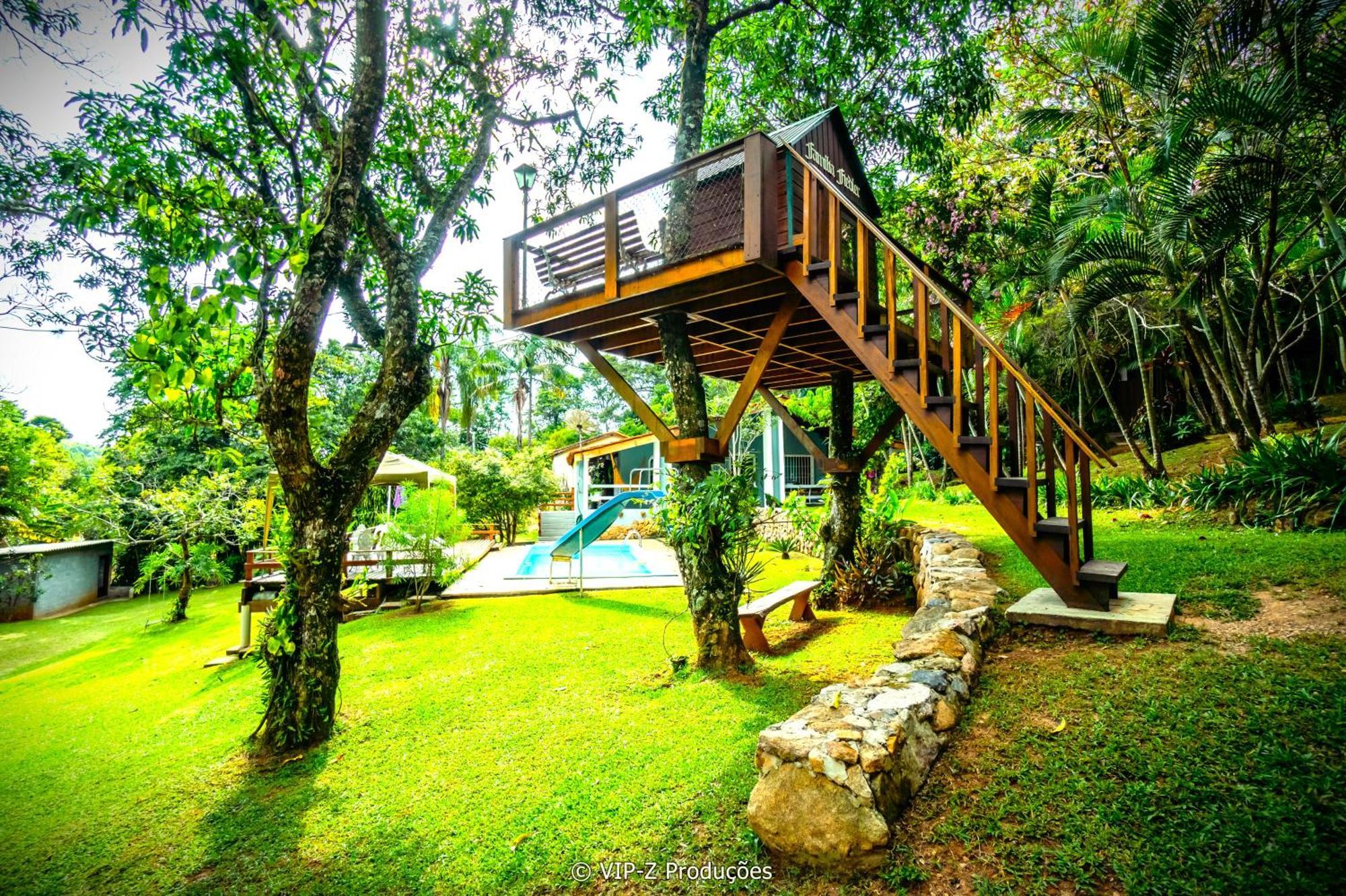 Chacara Com Casa Na Arvore *